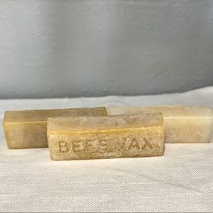 1 oz Beeswax Bars set of three